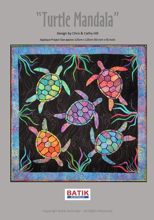 TURTLE MANDALA PATTERN